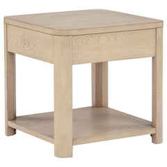 Marcelo Light Elm 2-piece Coffee Table Set with Storage - Ornate Home