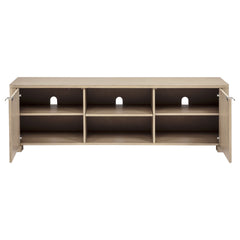 Marcelo Light Elm 71-inch TV Stand Media Console - Ornate Home