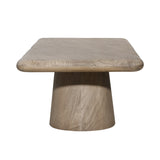 Marci Natural Sandblasted Coffee Table - Ornate Home