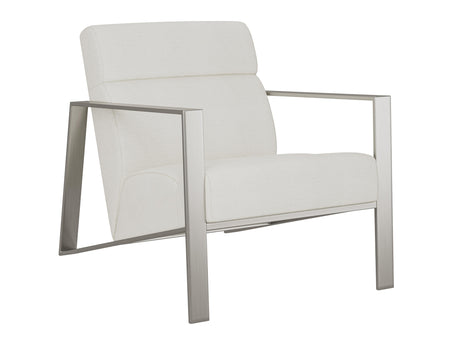 Marco White/Cream Fabric Chair - Ornate Home