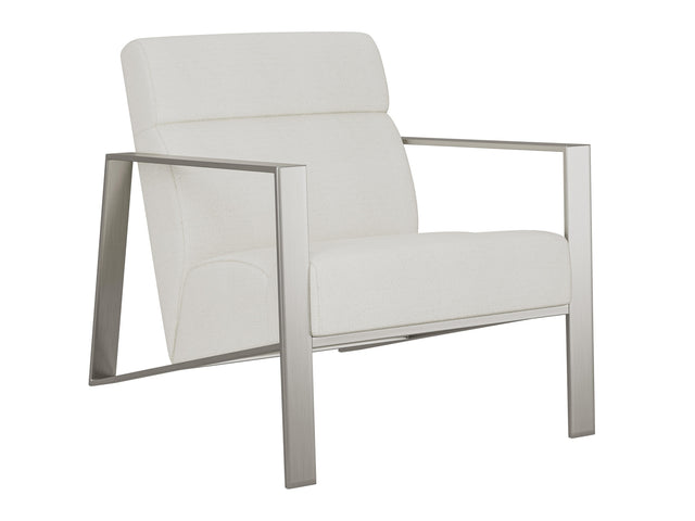 Marco White/Cream Fabric Chair - Ornate Home