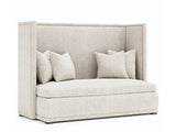Marcourt White/Cream Fabric Banquette - Ornate Home