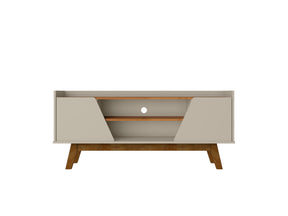 Marcus 53.14 TV Stand in Greige and Nature - Ornate Home