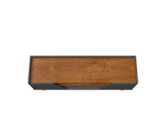 Marcus 53.14 TV Stand in Grey and Nature - Ornate Home