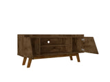 Marcus 53.14 TV Stand in Rustic Brown - Ornate Home