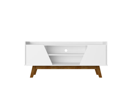 Marcus 53.14 TV Stand in White - Ornate Home