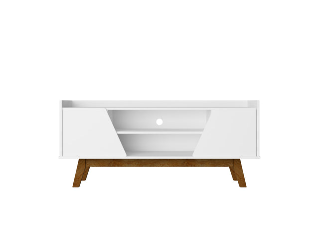 Marcus 53.14 TV Stand in White - Ornate Home