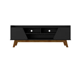 Marcus 62.99 TV Stand in Matte Black - Ornate Home