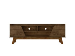 Marcus 62.99 TV Stand in Rustic Brown - Ornate Home