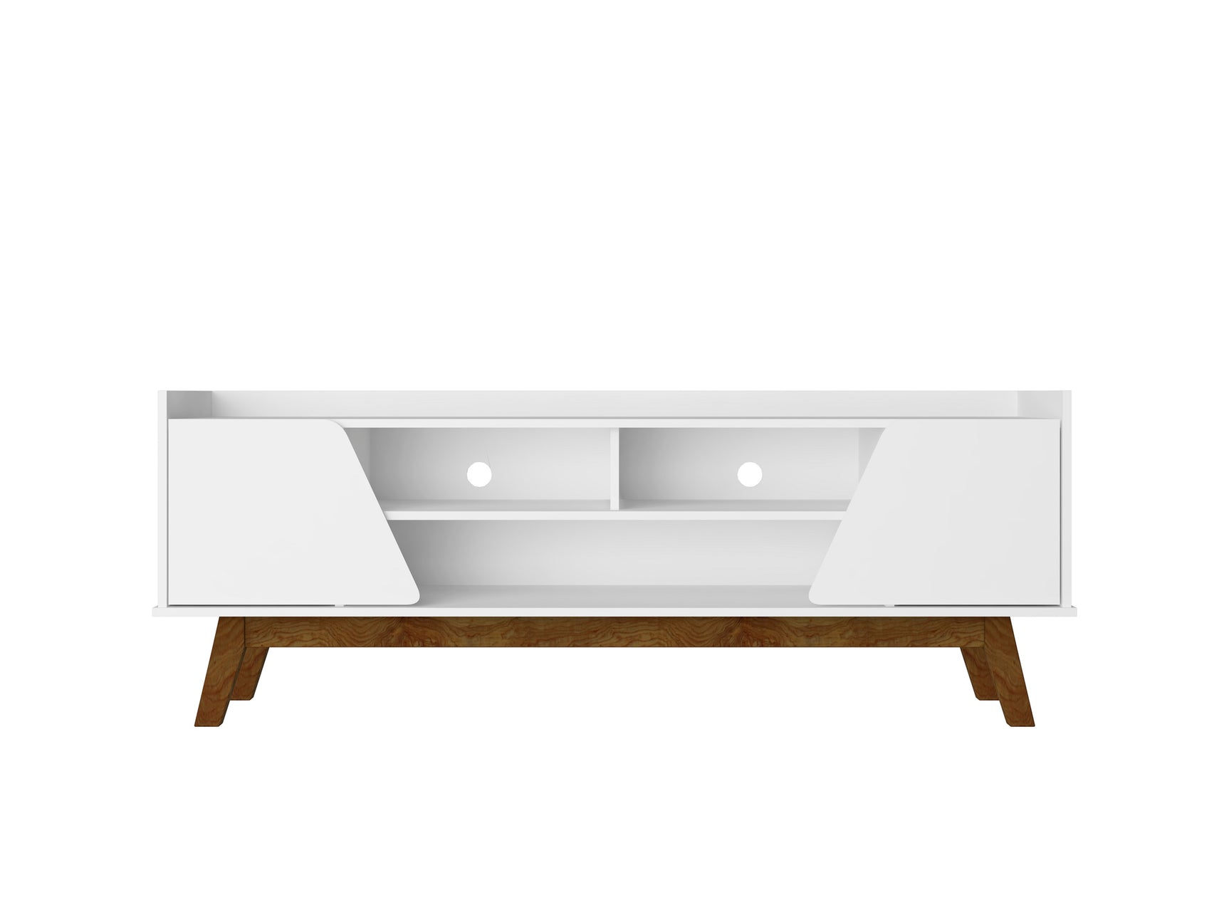 Marcus 62.99 TV Stand in White - Ornate Home