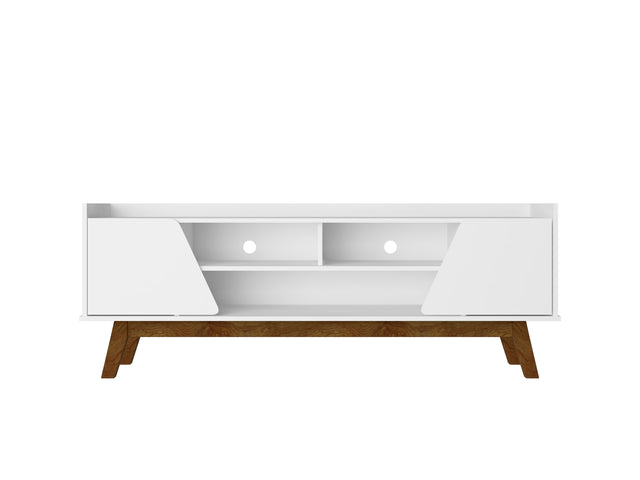 Marcus 62.99 TV Stand in White - Ornate Home