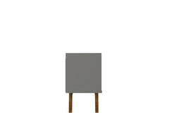 Marcus 70.86 TV Stand in Grey and Nature - Ornate Home