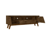 Marcus 70.86 TV Stand in Rustic Brown - Ornate Home
