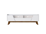 Marcus 70.86 TV Stand in White - Ornate Home