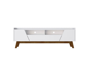 Marcus 70.86 TV Stand in White - Ornate Home