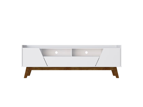 Marcus 70.86 TV Stand in White - Ornate Home