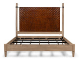 Marcus Brown King Bed - Ornate Home