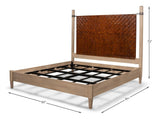 Marcus Brown King Bed - Ornate Home