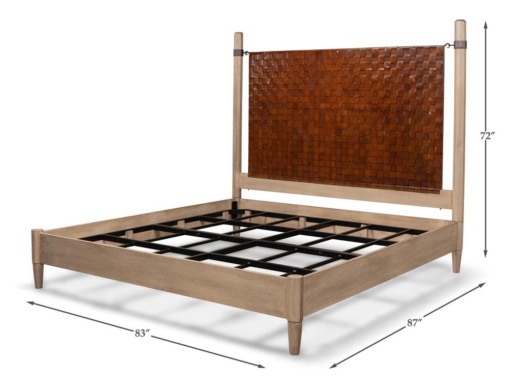 Marcus Brown King Bed - Ornate Home