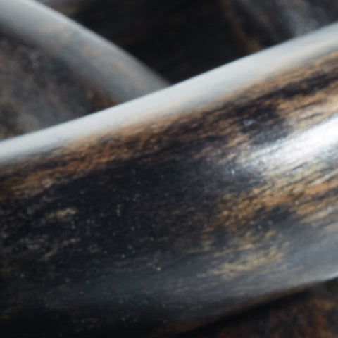 Mardelby Distressed Black Sculpture - Ornate Home