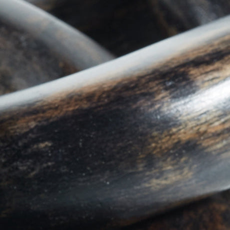 Mardelby Distressed Black Sculpture - Ornate Home