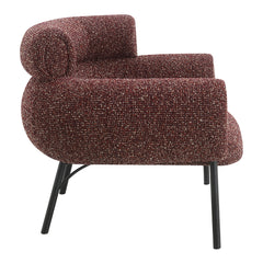 Mardi Maroon Chair - Ornate Home