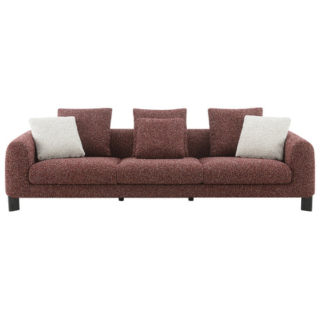 Mardi Maroon Sofa - Ornate Home
