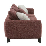 Mardi Maroon Sofa - Ornate Home