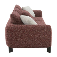 Mardi Maroon Sofa - Ornate Home
