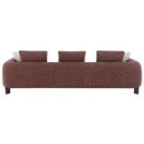 Mardi Maroon Sofa - Ornate Home
