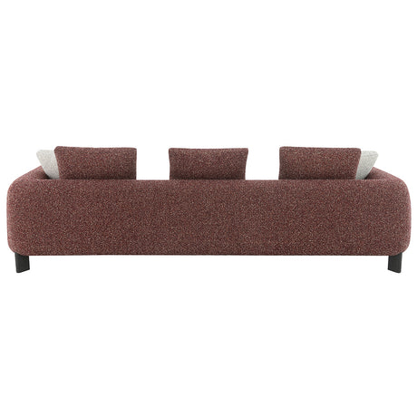 Mardi Maroon Sofa - Ornate Home