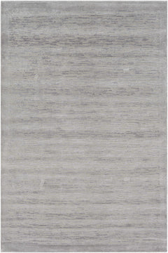 Mardi Silver Premium Wool&Silk Area Rug - Clearance - Ornate Home