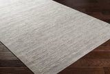 Mardi Silver Premium Wool&Silk Area Rug - Clearance - Ornate Home