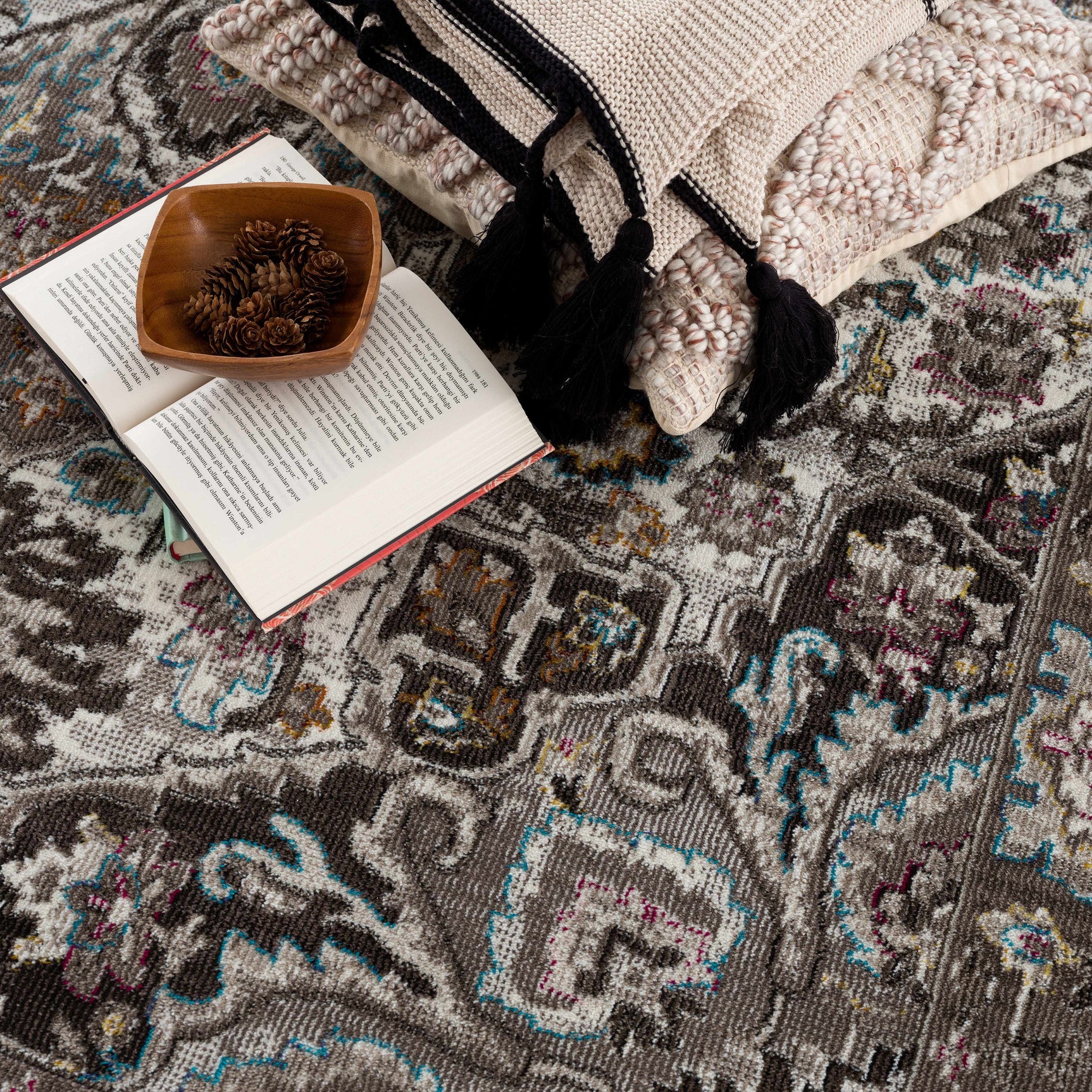 Mardin Brown Area Rug - Clearance - Ornate Home