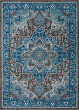 Mardin Turquoise Area Rug - Clearance - Ornate Home