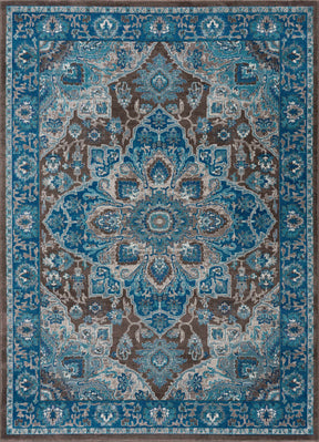 Mardin Turquoise Area Rug - Clearance - Ornate Home