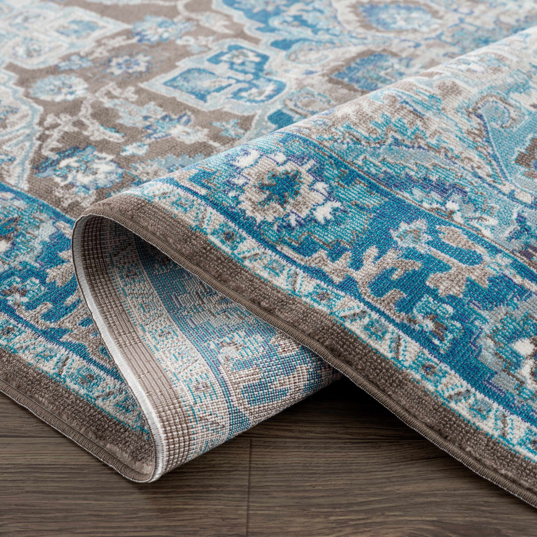 Mardin Turquoise Area Rug - Clearance - Ornate Home