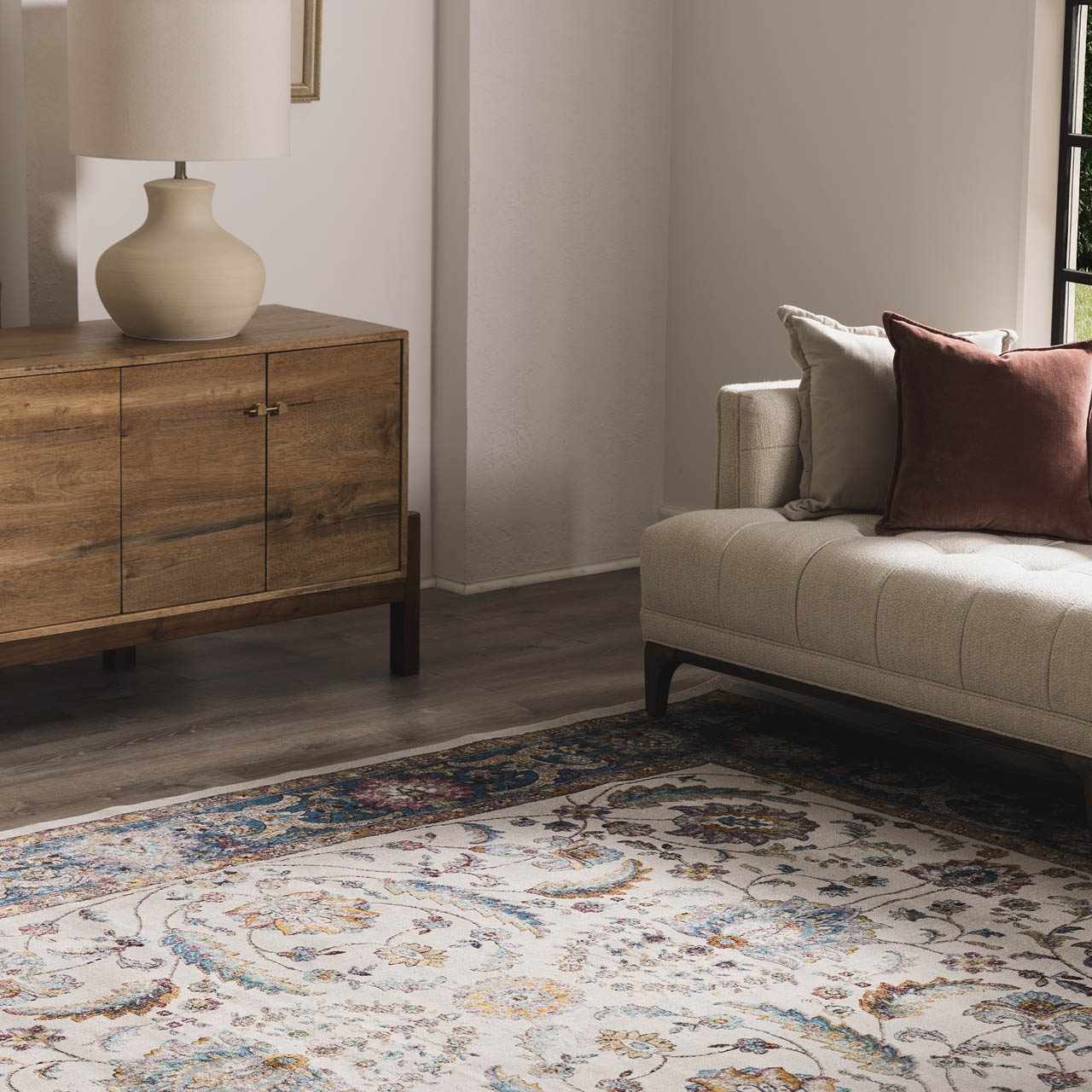 Mardina Colorful Area Rug - Clearance - Ornate Home