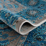 Mardina Turquoise Area Rug - Clearance - Ornate Home