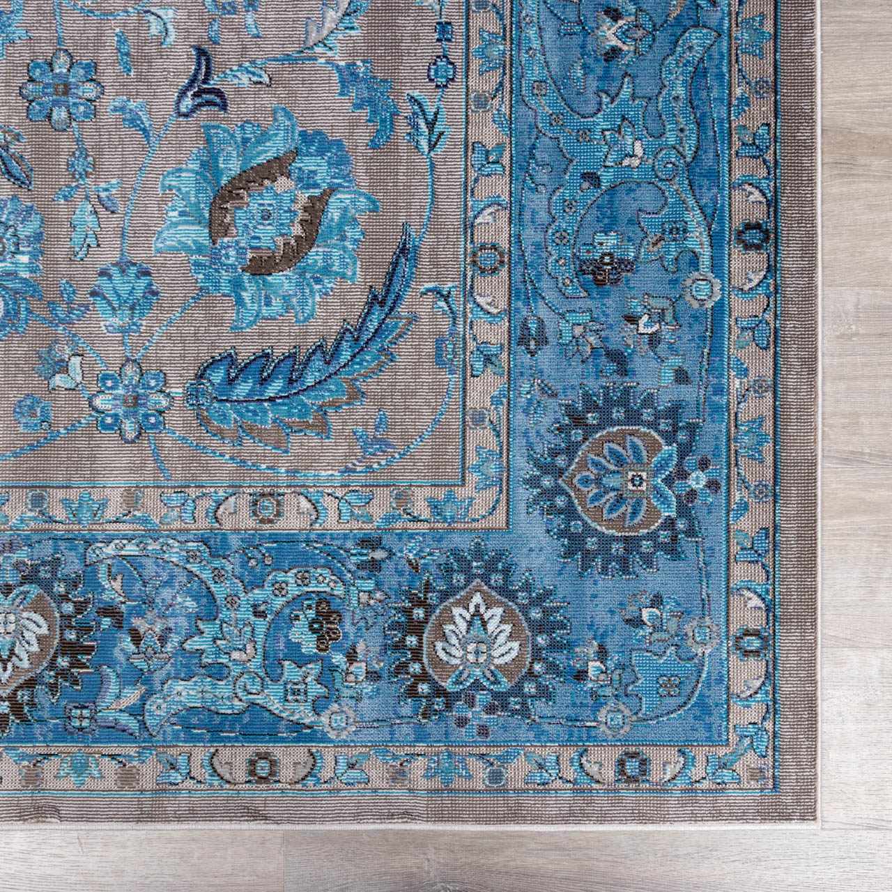 Mardina Turquoise Area Rug - Clearance - Ornate Home
