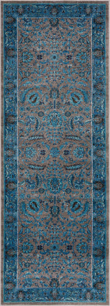Mardina Turquoise Area Rug - Clearance - Ornate Home