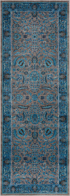 Mardina Turquoise Area Rug - Clearance - Ornate Home