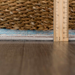 Mardina Turquoise Area Rug - Clearance - Ornate Home