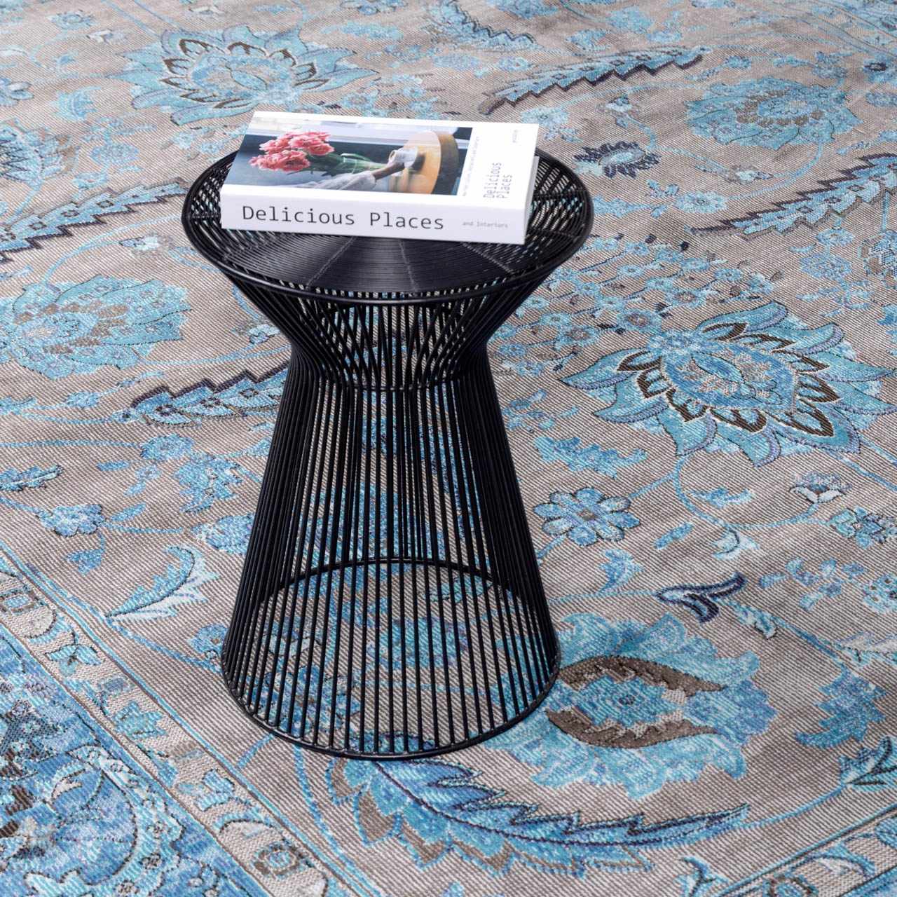 Mardina Turquoise Area Rug - Clearance - Ornate Home