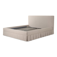 Maren Beige Queen Bed - Ornate Home