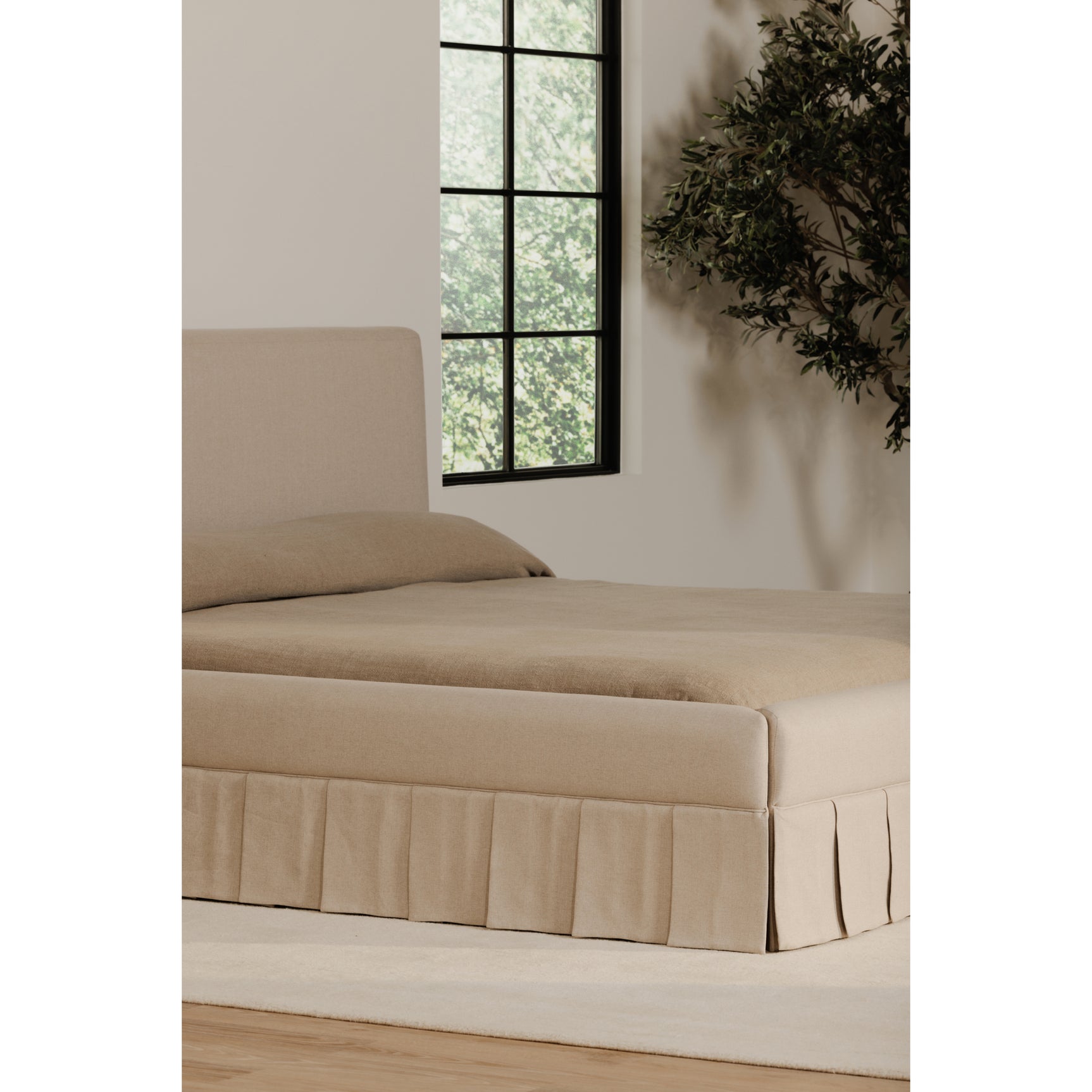 Maren Beige Queen Bed - Ornate Home