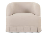 Maren Beige Swivel Chair - Ornate Home