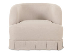 Maren Beige Swivel Chair - Ornate Home