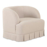 Maren Beige Swivel Chair - Ornate Home