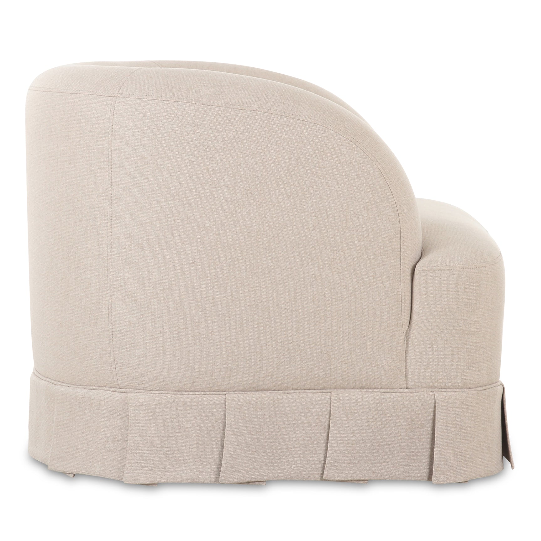 Maren Beige Swivel Chair - Ornate Home